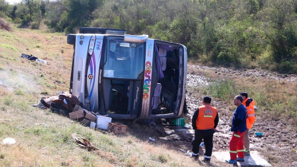 El micro partió a las 18.30 (Twitter).