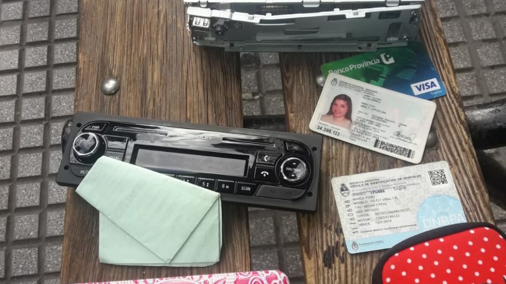 Este es uno de los elementos secuestrados.