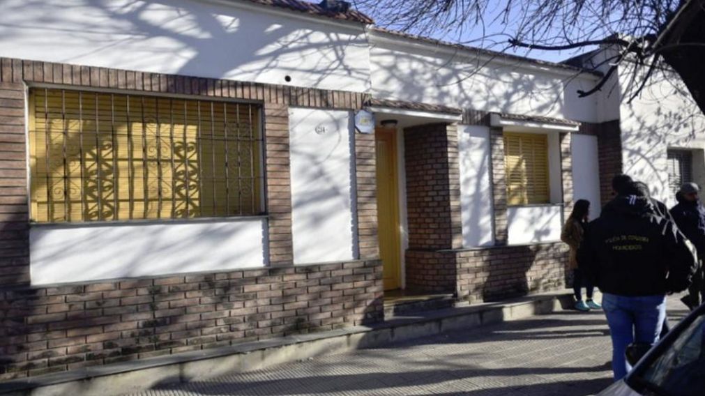 Esta es la casa donde se cometi� el delito. (Gentileza: La Voz)