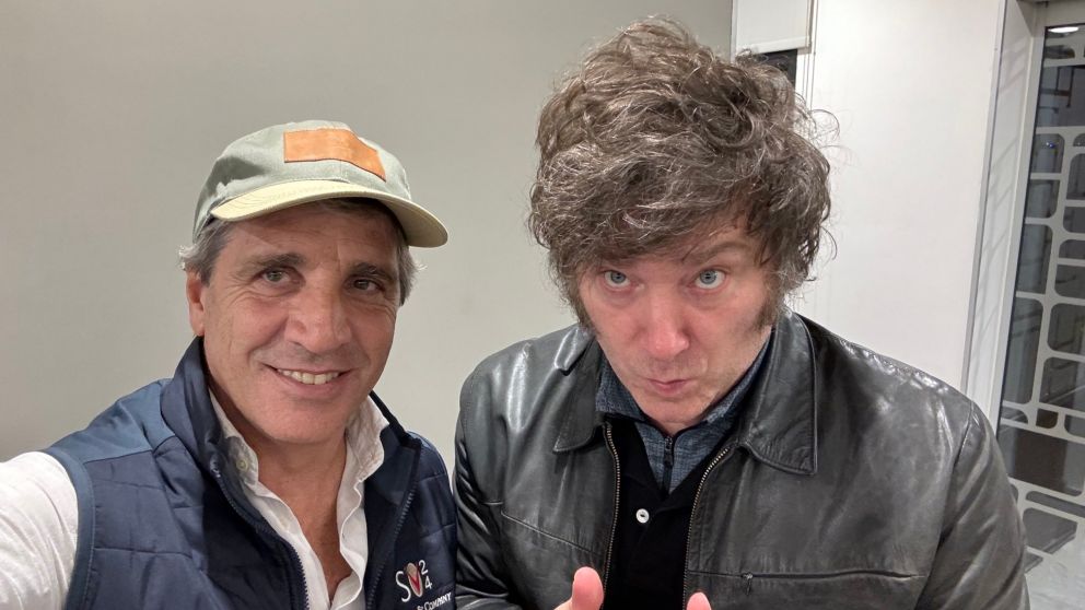 Javier Milei celebró la baja de la inflación en enero.