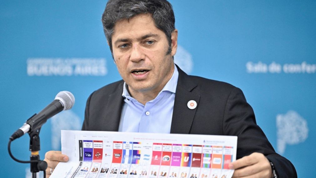 El gobernador bonaerense brindó este lunes una conferencia de prensa en la ciudad de La Plata (X/@Kicillofok).