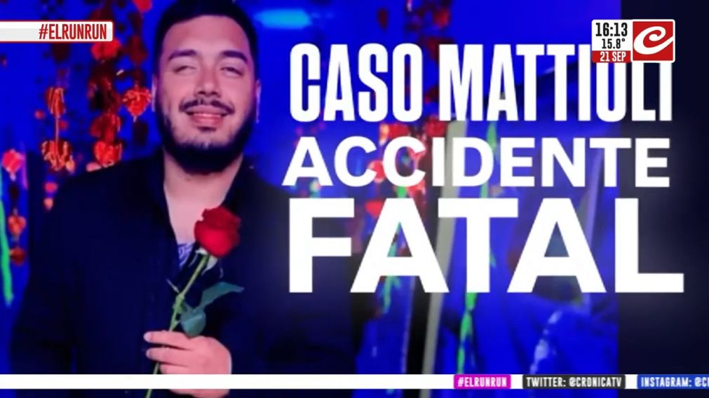 Caso Mattioli: accidente fatal.