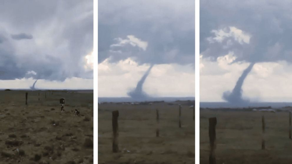 ¡VIDEO! De película: así un tornado sorprendió a San Luis