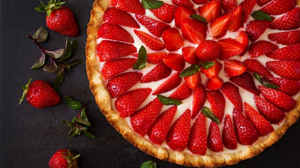 Tarta de frutillas: receta fácil, ideal para el postre o el café (Freepik).