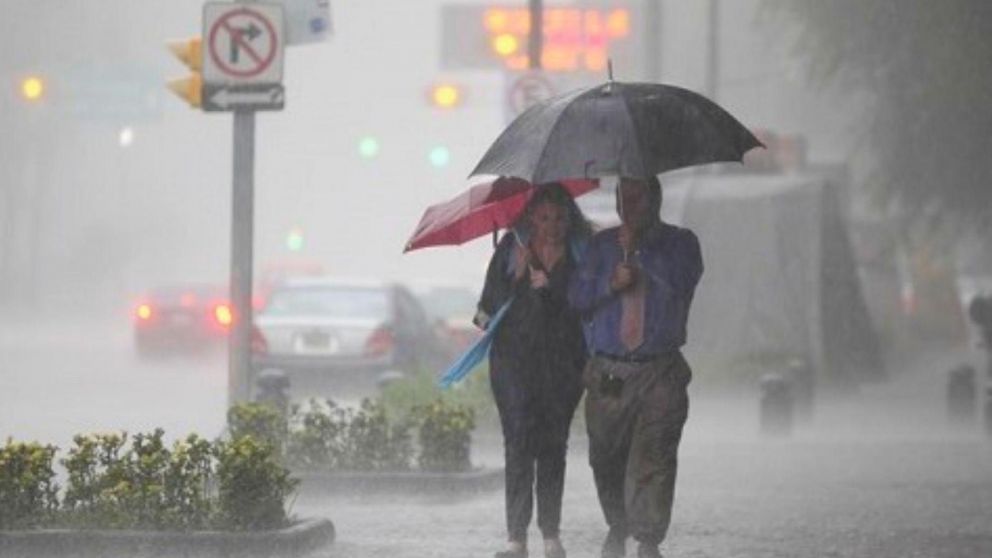 Alerta meteorológica en el Día de la Primavera: tormentas fuertes, caída de granizo y viento intenso (imagen ilustrativa).
