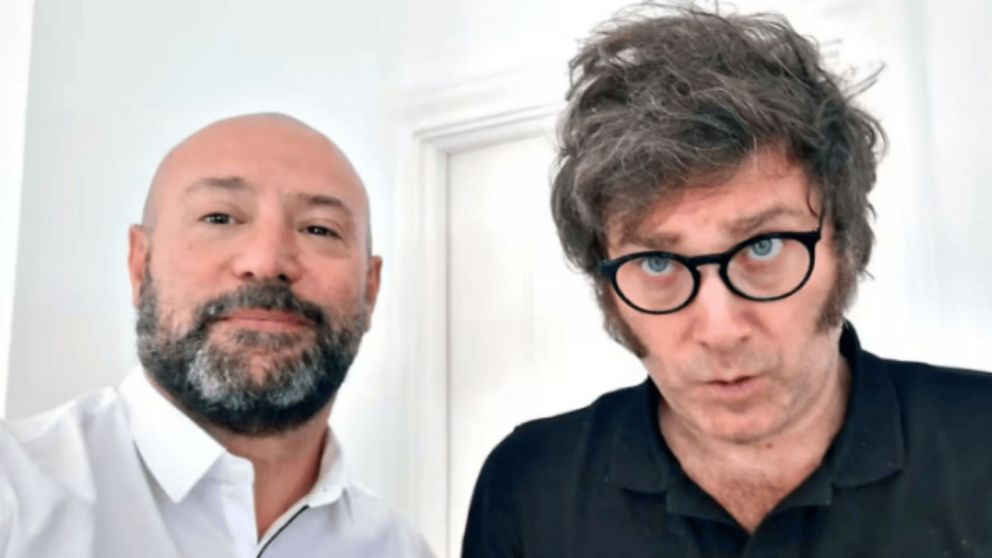 Javier Milei se refirió a los audios de Diego Spagnuolo.