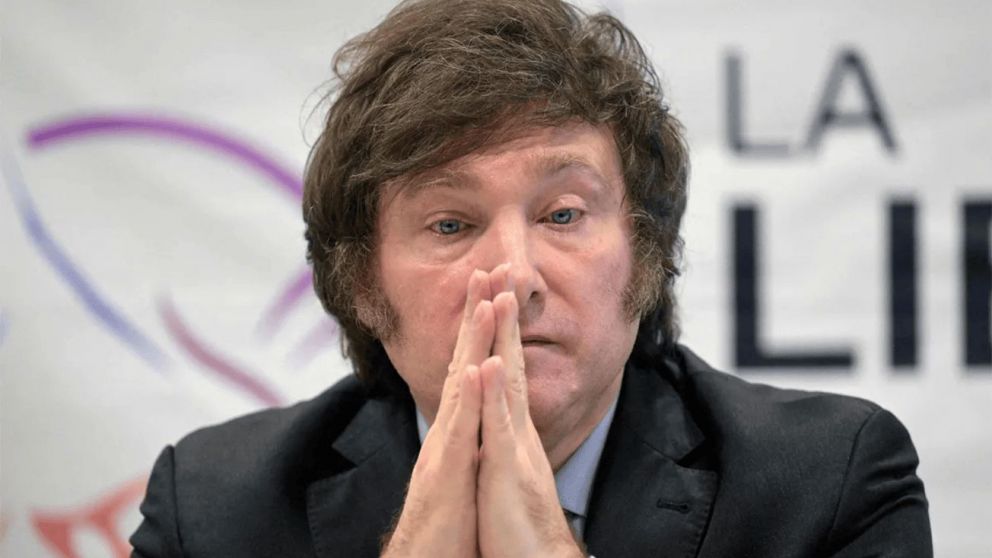 Javier Milei arremetió contra la oposición.