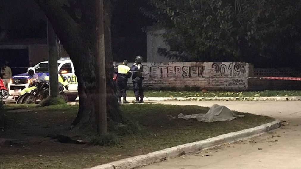 El hecho ocurrió en la vía pública (Gentileza: La Gaceta de Tucumán).