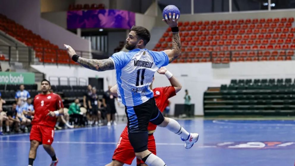 Los Gladiadores superaron a Chile y jugarán la final del torneo de handball Sur-Centro de Asunción