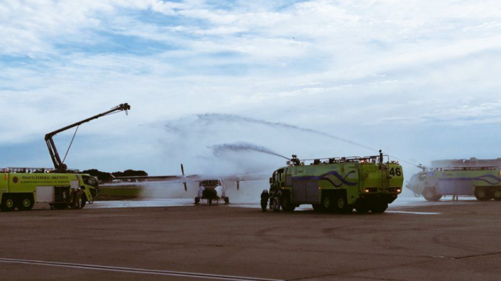 El simulacro forma parte de la puesta en práctica del Plan de Emergencia Aeroportuari.