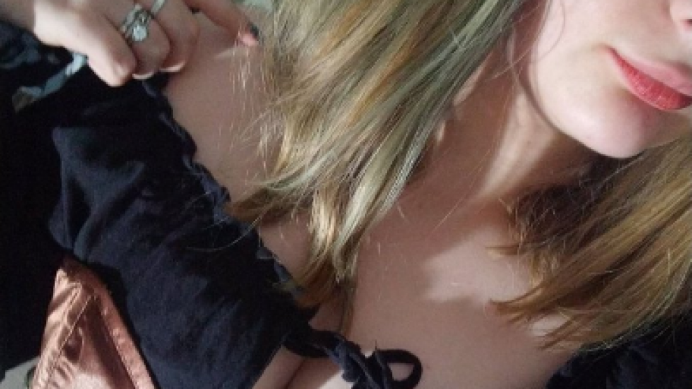 Una de las mujeres que se sumó a la campaña.