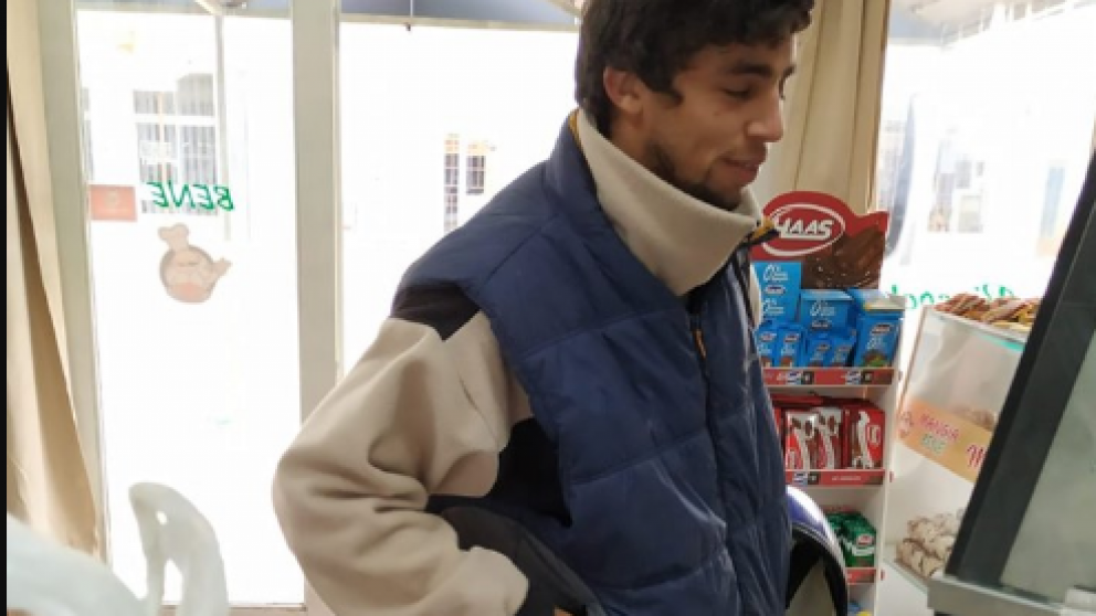 El gesto de Lorenzo Vallejo despertó mucha admiración.