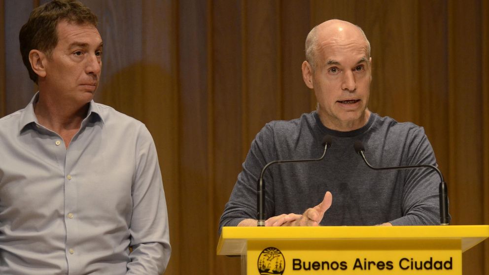 Larreta y Santilli repetirán fórmula (Fernando Pérez Re/Crónica).