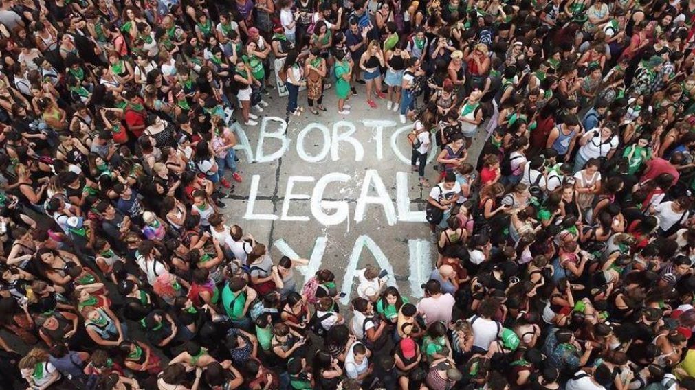 La campaña a favor del aborto fue un éxito en las redes sociales (Gentileza: @viviancosole).