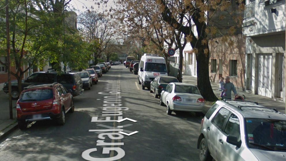 La cuadra donde ocurrió el hecho (Google Maps).