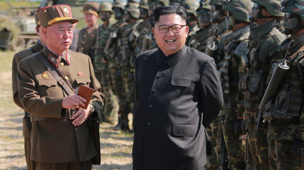 Kim Jong-Un, el presidente norcoreano apuntado por sus vecinos de Corea del Sur.