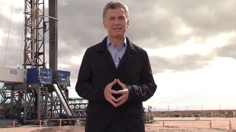 El presidente dio un mensaje sobre energía desde Vaca Muerta.