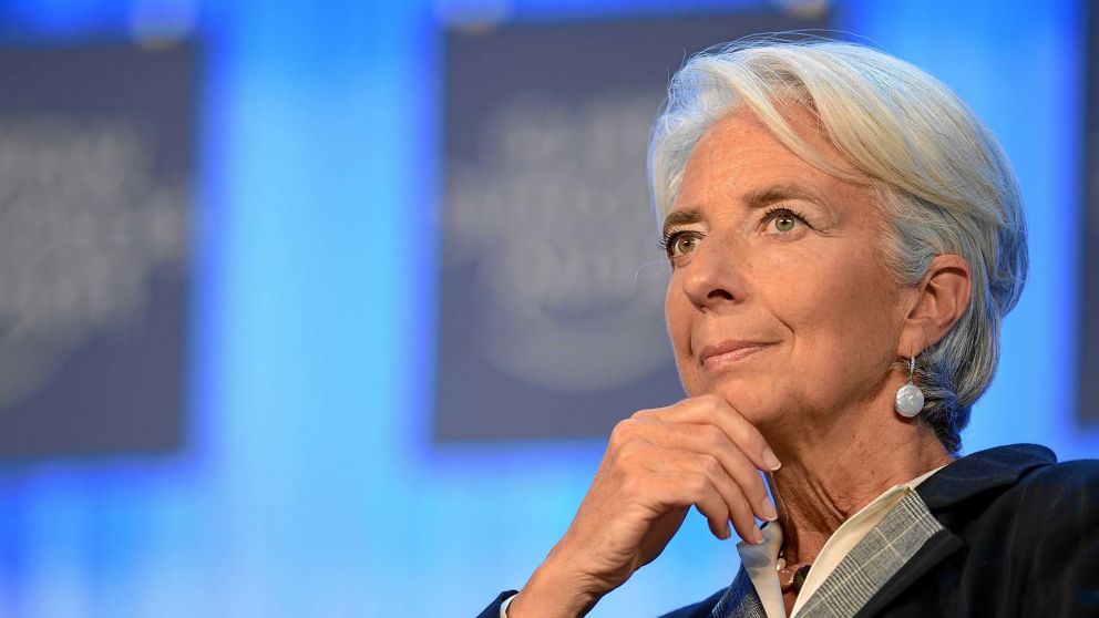 Lagarde habló sobre la difícil situación de la economía argentina.