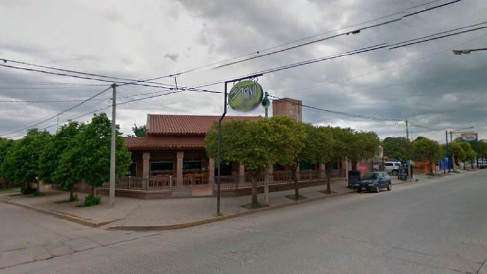 El restaurante que está en venta.