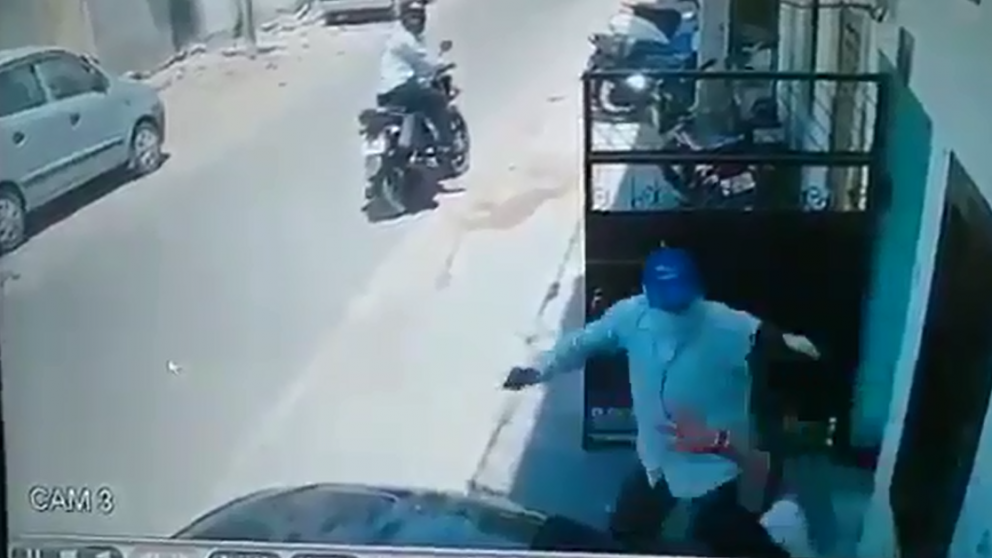 El malviviente se metió con la víctima equivocada.