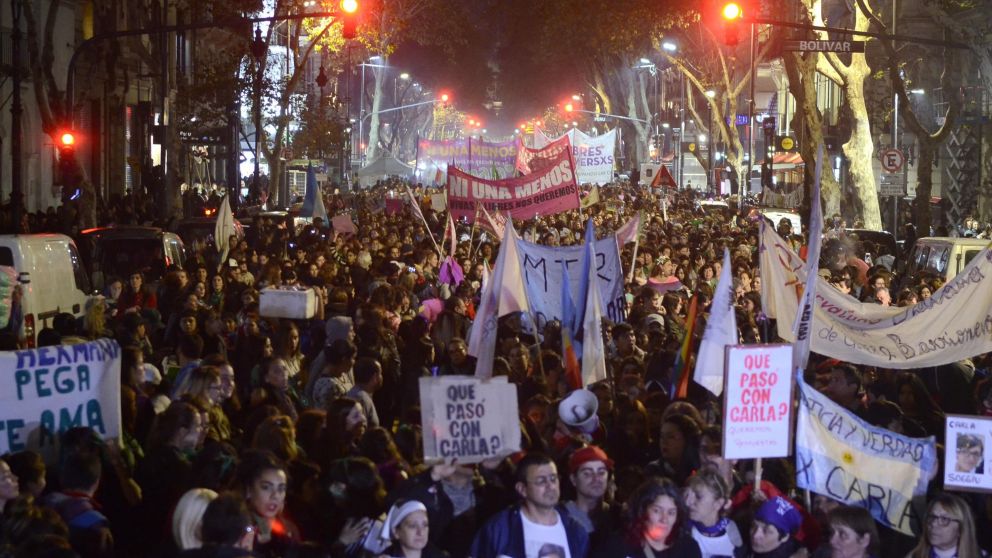 Ni Una Menos: las 12 postales que dejó esta jornada de lucha (Crónica/Fernando Pérez Re)