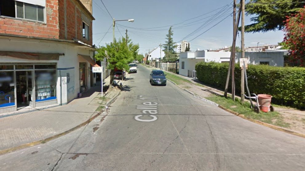 En esta zona de Berazategui ocurrió el crimen. (Google Street View)