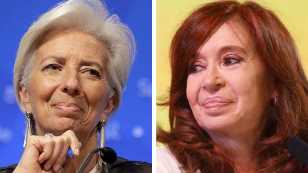 La directora del FMI se refiri� a la expresidenta Cristina Fern�ndez de Kirchner. (Cr�nica)