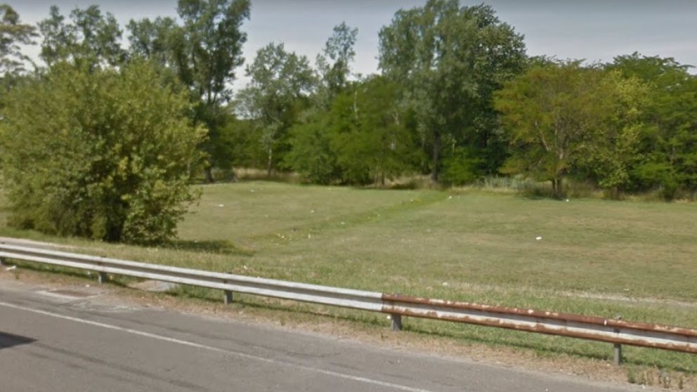 Acá apareció el cuerpo sin vida del individuo, que yacía en ropa interior y con las medias colocadas.