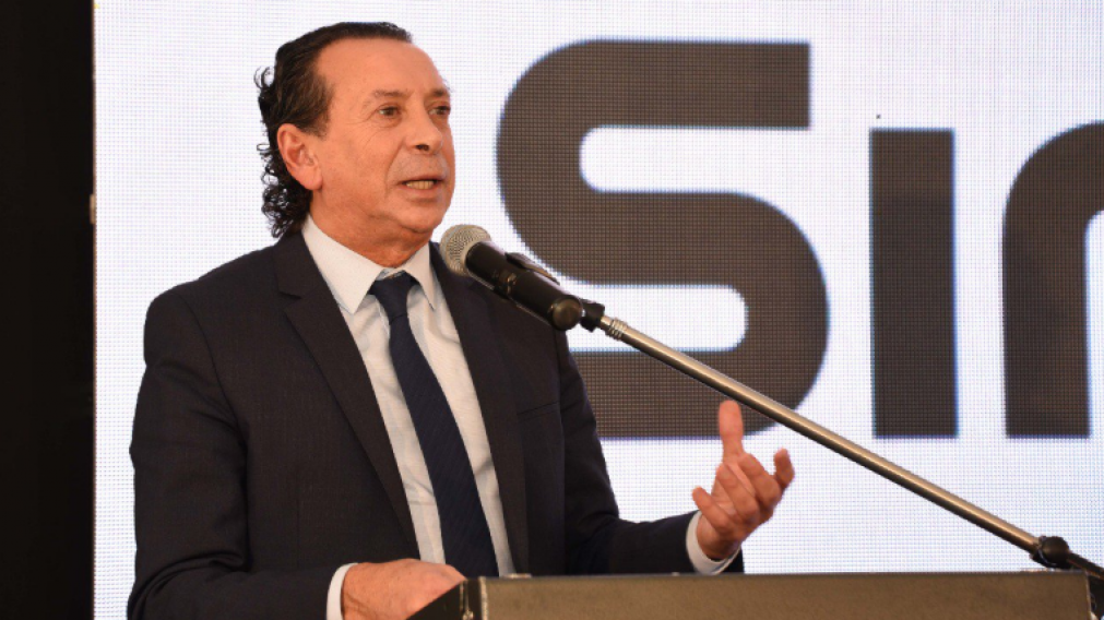 El funcionario insistió en que hay que "adaptarse a los nuevos cambios en el mercado laboral" (Gentileza: @dante_sica).