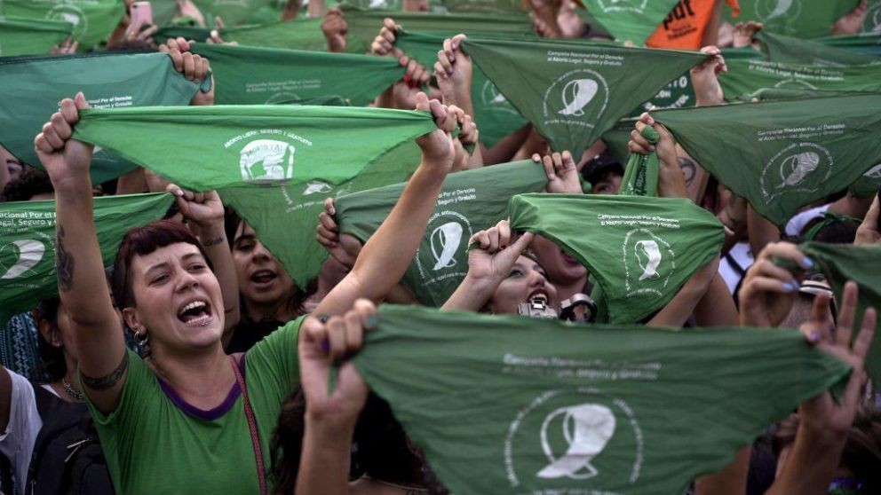  Habr� marchas y pa�uelazos en m�s de 100 ciudades de Argentina y el mundo. (Twitter)