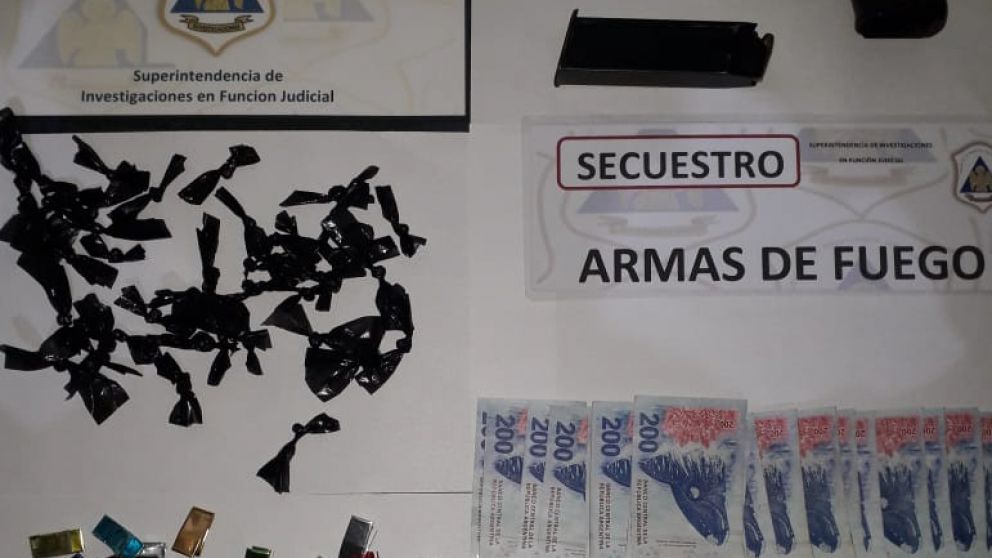 Estos fueron los elementos incautados.