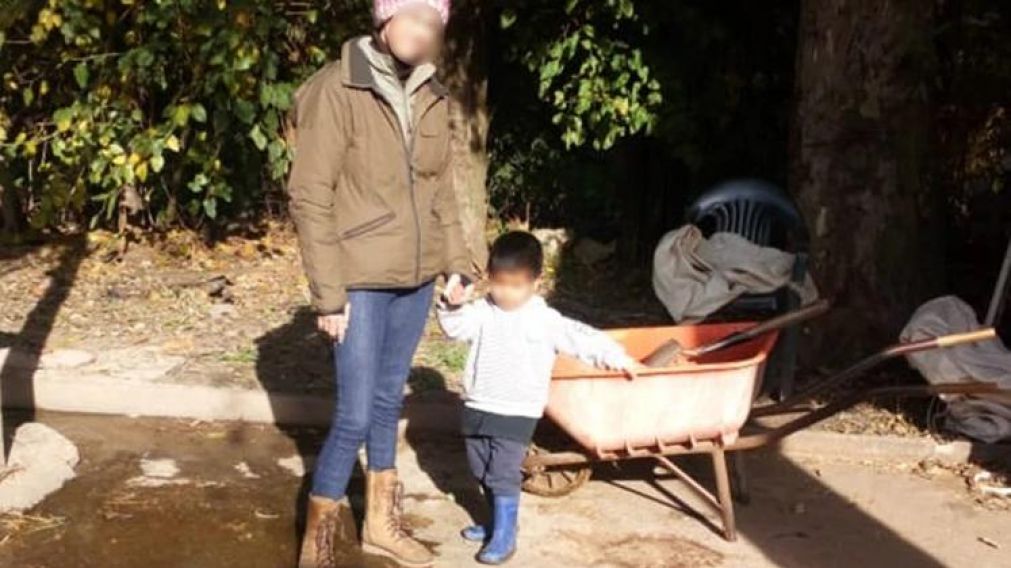 La familia v�ctima del tirador.