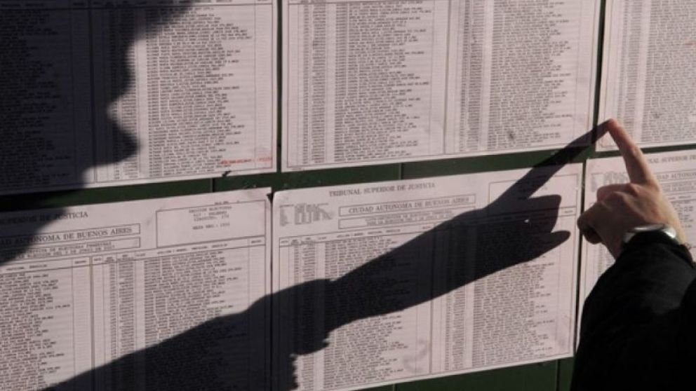 Los datos de los ciudadanos habilitados para participar del proceso electoral surgen del Registro Nacional de las Personas (Télam).