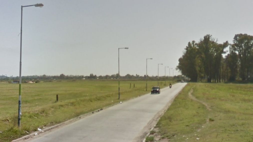 Los restos calcinados aparecieron en esta zona, situada en el oeste del conurbano bonaerense.