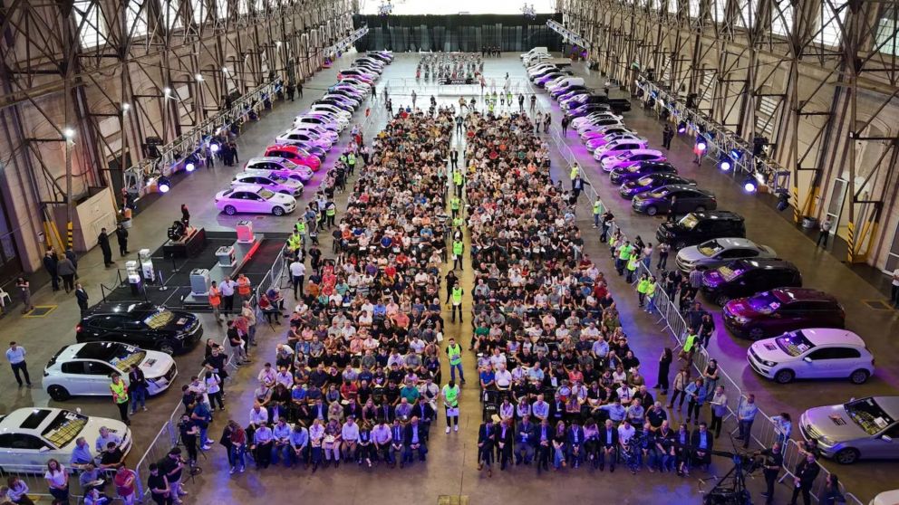 La subasta de bienes decomisados al narcotráfico fue récord en recaudación.