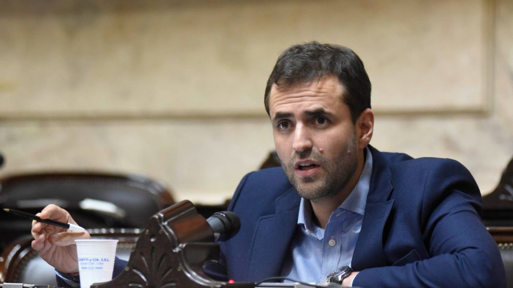 El diputada nacional Emiliano Estrada.