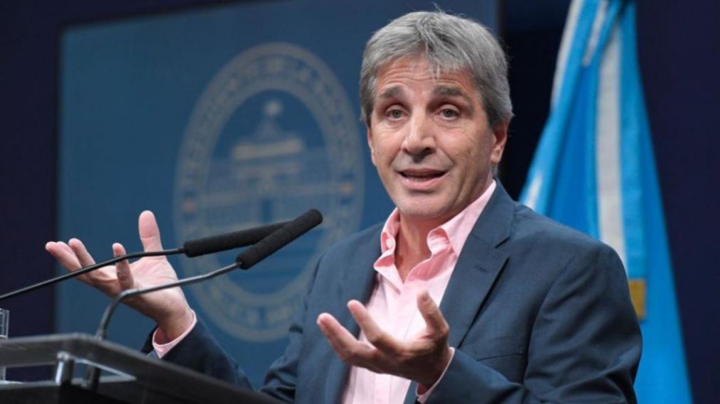 Luis "Toto" Caputo, ministro de Economía de la Nación.