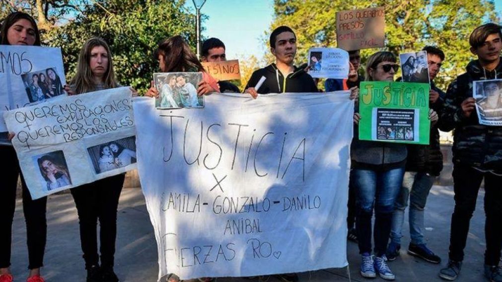 La protesta se realizó sin incdentes (Gentileza: La izquierda Diario).