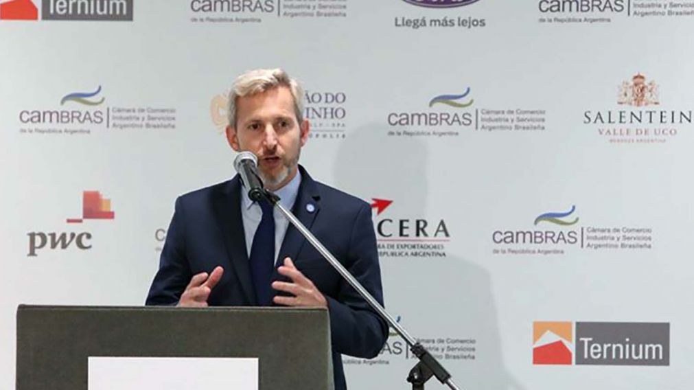 Frigerio habló de todo en Crónica HD (Télam).