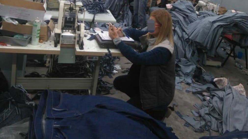 La mujer de 32 a�os que fue aprehendida.