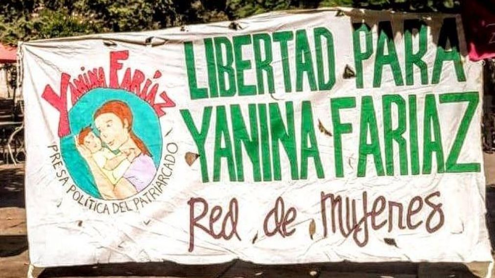 Organizaciones feministas y de derechos humanos llevaron a cabo la campaña Libertad para Yanina Farías y Justicia por Xiomara (Fuente: Twitter).