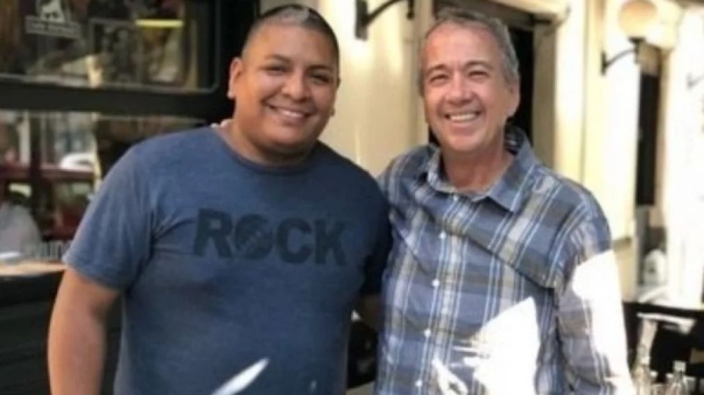 El policía Luis Chocobar salió en defensa del turista yanqui Frank Wolek.