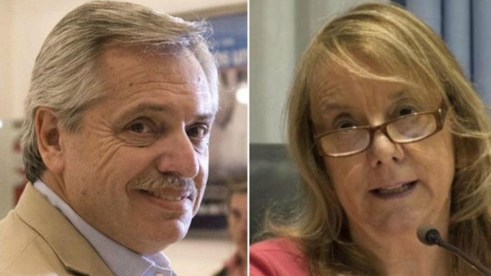 Alberto Fernández participará de una charla junto a Alicia Kirchner (archivo).