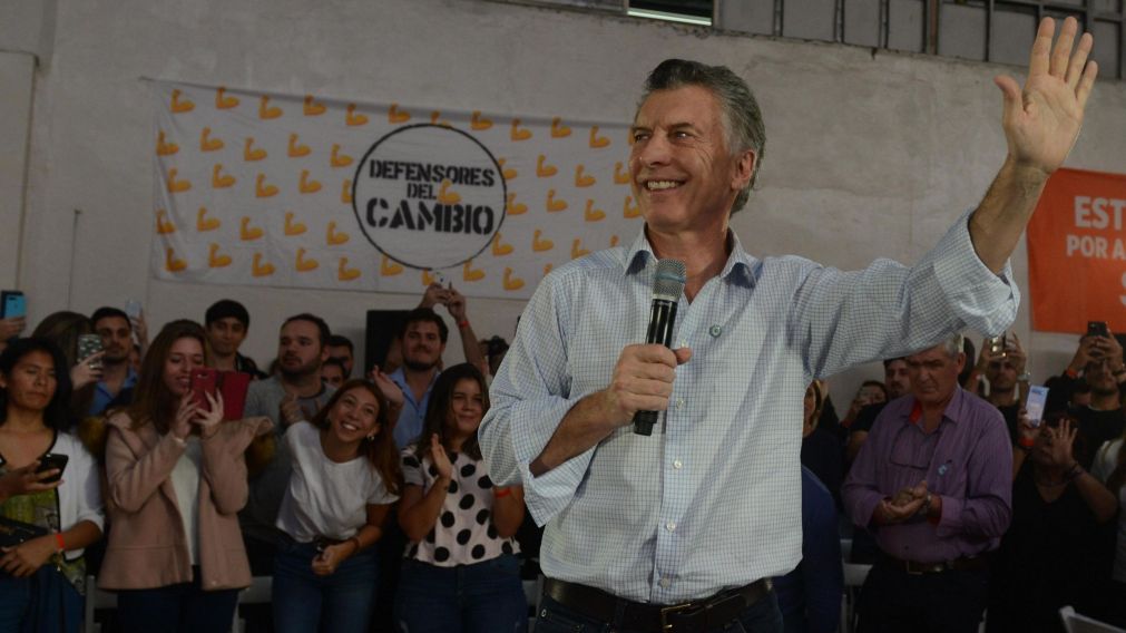 Macri apuntó contra la ex presidenta en un acto de voluntarios militantes (Hernán Nersesián-Crónica).