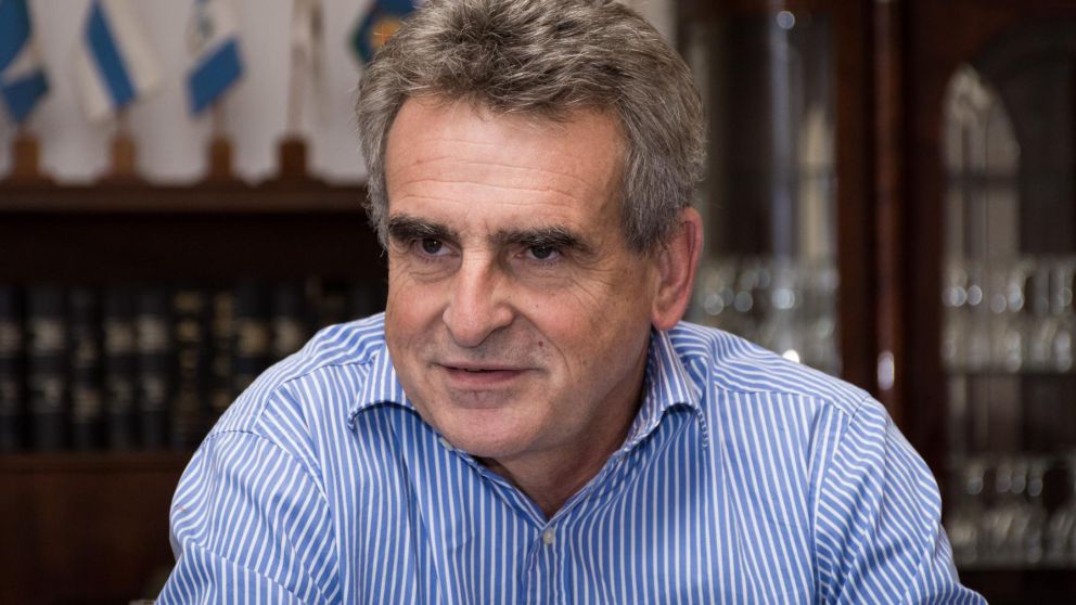 Agustín Rossi respaldó a Cristina Kirchner y a Alberto Fernández. (Archivo)