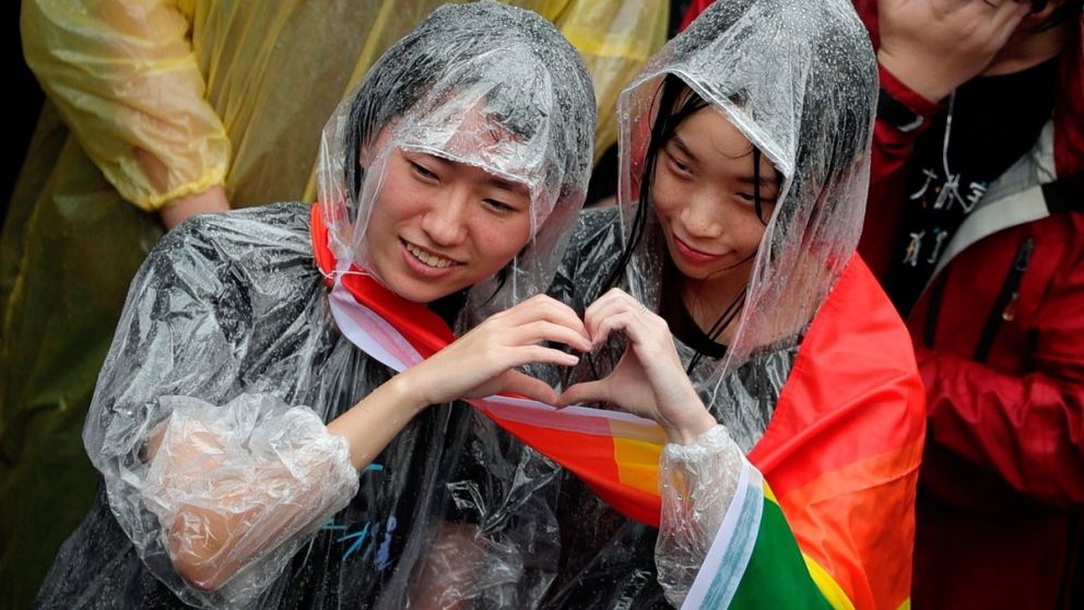 Se legalizó el matrimonio gay en Taiwan, un hecho histórico. (Foto: Twitter)