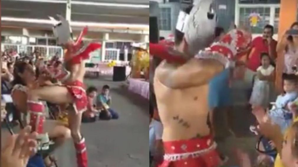 Al finalizar las mamás pedían que se "repitiera" el show.