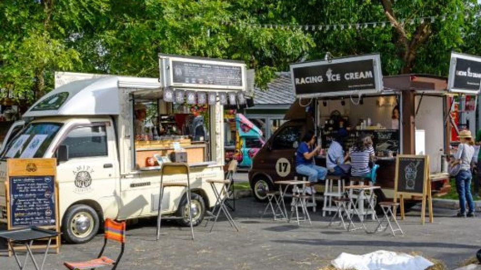 Del Coro Igarzábal tenía su propio "FoodTruck", que promocionaba vía redes sociales (Imagen Ilustrativa).