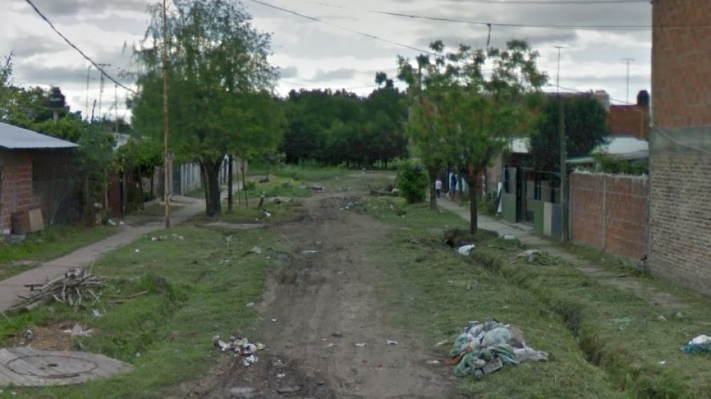 El sangriento hecho se produjo en este humilde vecindario, situado en la localidad de González Catán.