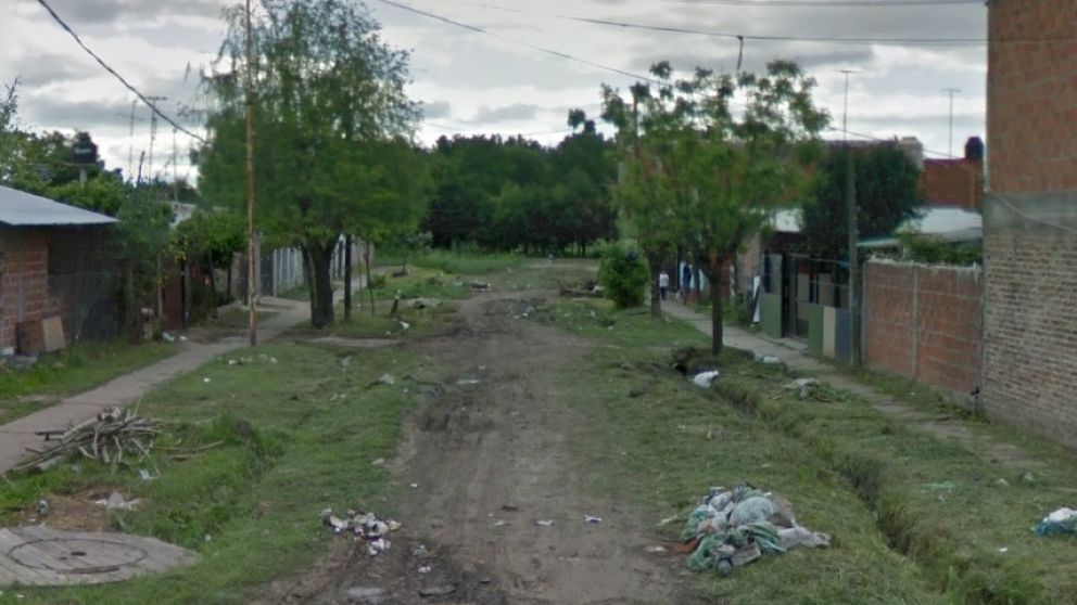 El sangriento hecho se produjo en este humilde vecindario, situado en la localidad de González Catán.